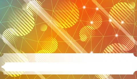 Abstract mosaic background with triangles, line, circle, space for text. Temp イラスト素材