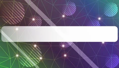 Abstract mosaic background with triangles, line, circle, space for text. Mode Illustrazione stock