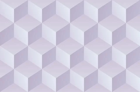 Abstract mosaic blue background with 3d cubes Illustrazione stock