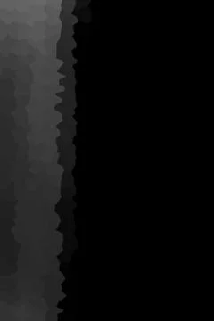 Abstract mosaic of colored polygons on a dark background 写真素材
