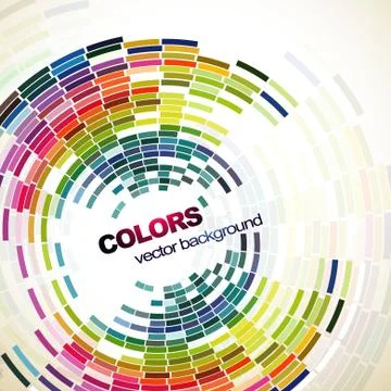 Abstract mosaic design Stock Illustration