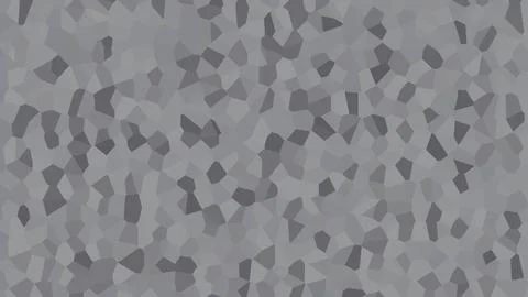 Abstract Mosaic Irregular Grey Polygon Pattern with Color Variations Stock Illustration