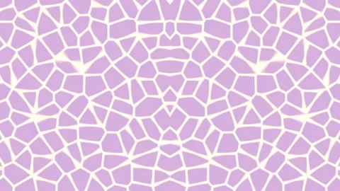 Abstract mosaic pattern background, purple and white geometric shapes Stock Footage 331358953