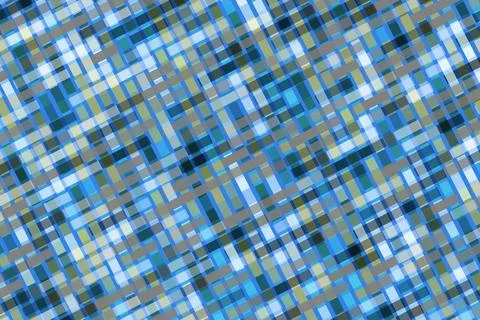 Abstract mosaic pattern with blue, green, and gray colors Stock Photos