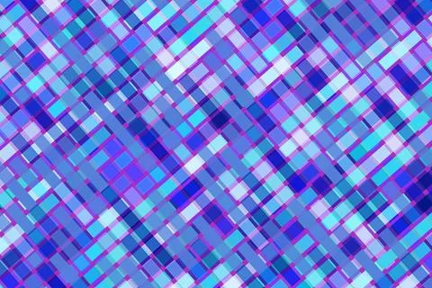 Abstract mosaic pattern of blue purple pixels Ilustración de archivo