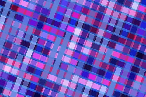 Abstract mosaic pattern with colorful square tiles Stock Illustration