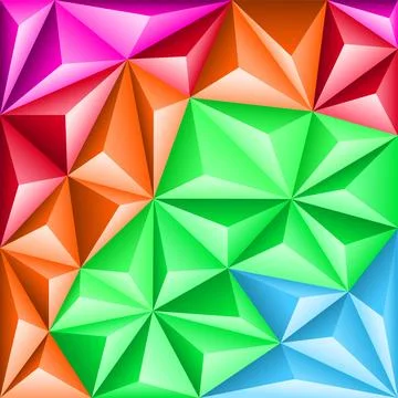 Abstract Mosaic Pattern Stock Illustration