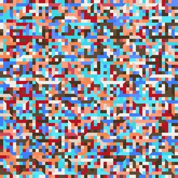 Abstract Mosaic Pattern Stock-Illustration