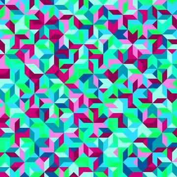 Abstract Mosaic Pattern Stock Illustration