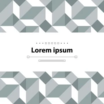 Abstract mosaic pattern, minimalistic concept Illustrazione stock