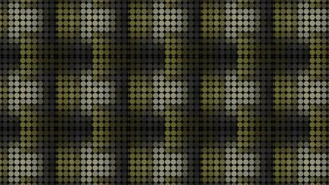 Abstract mosaic pattern. Motion. Rows of tiny same size colorful tiles. Stock Illustration