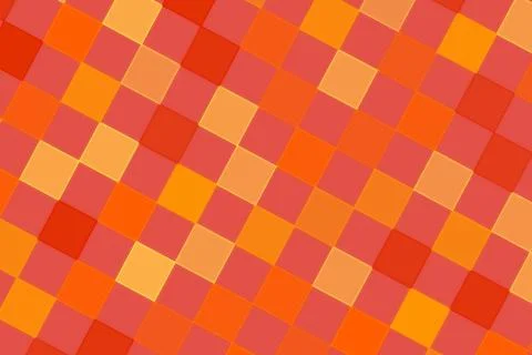 Abstract mosaic pattern with orange red yellow colors Stock Photos