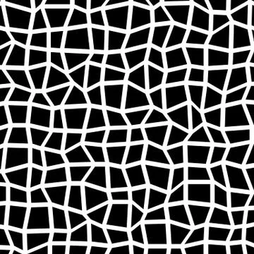 Abstract mosaic pattern. Pavement, stonework or revetment element with random Stock Illustration