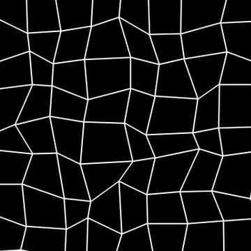 Abstract mosaic pattern. Pavement, stonework or revetment element with random Stock Illustration