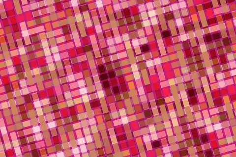 Abstract mosaic pattern of pink red and beige colors Stock Photos