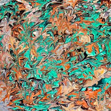 Abstract mosaic patterns in the background Stock Illustration