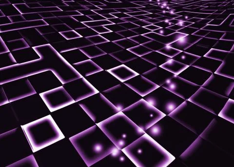 Abstract mosaic purple background Stock-Illustration