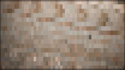 Abstract mosaic of rectangular shape. Pixel background, ornament. 動画素材 143943225