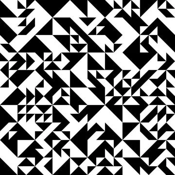 Abstract mosaic of right triangles Stock-Illustration