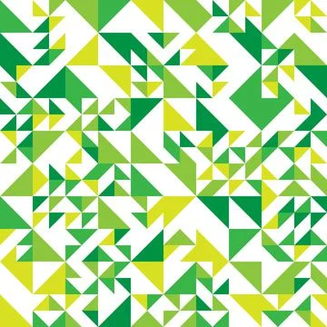 Abstract mosaic of right triangles Stock Illustration