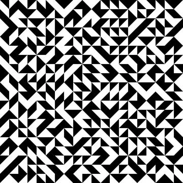 Abstract mosaic of right triangles Stock-Illustration