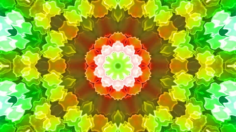 Abstract mosaic round background motion. Stock Footage 251752494