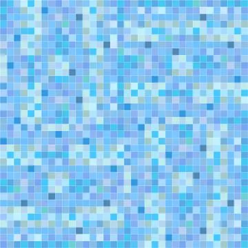 Abstract mosaic seamless background. Illustrazione stock