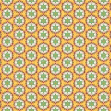 Abstract mosaic seamless background pattern for fabric printing, decorative m Stock Illustration