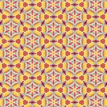 Abstract mosaic seamless background pattern for fabric printing, decorative m Stock Illustration