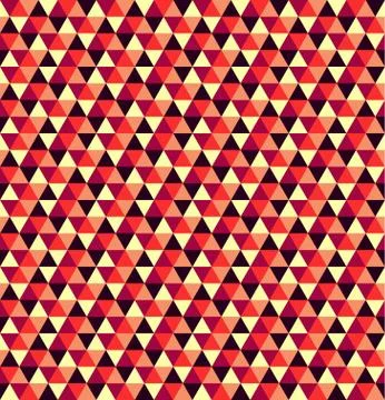 Abstract mosaic seamless pattern Stock Illustration