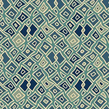 Abstract mosaic seamless vector pattern Stock-Illustration