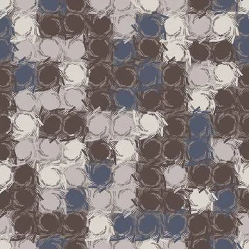 Abstract mosaic tiles seamless vector pattern Stock-Illustration