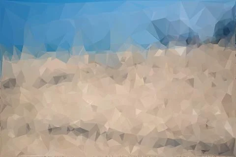 Abstract mosaic triangle pattern background. 스톡 일러스트