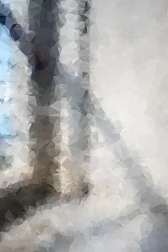 Abstract mosaic triangle pattern vector background. Stock Illustration