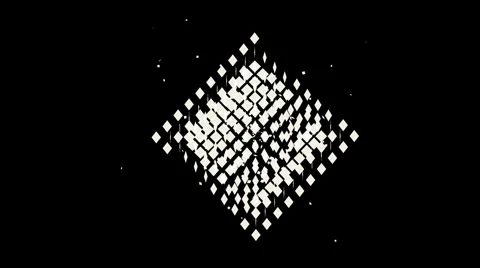 Abstract mosaics square array,tech web background.abstract,backgrounds,animatio 動画素材 3980617