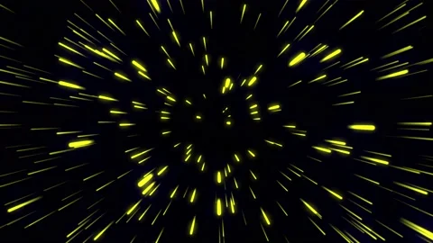Abstract motion 4K background with yellow light Stock Footage 152006452