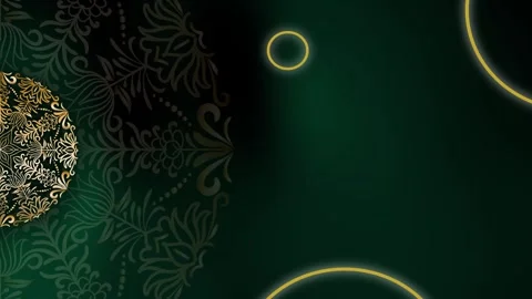 Abstract Motion Animation Luna Zenith Mandala Ramadan Background Stock Footage 327717604