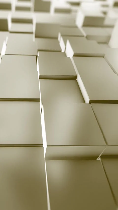 Abstract motion background 3d vertical Blocks. Stock Footage 292812675