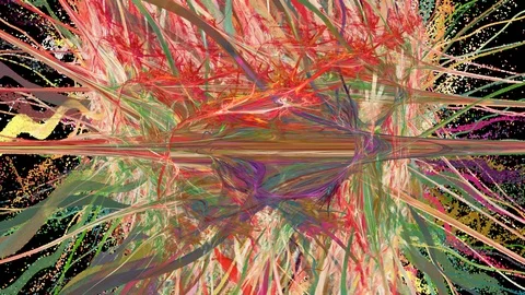 Abstract motion background with alpha channel, loopable Stock Footage 106747256