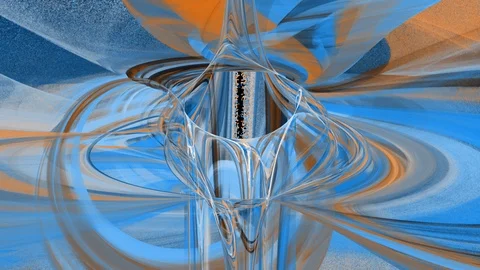 Abstract motion background with alpha channel, loopable Stock Footage 107326117