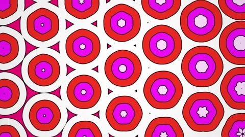 Abstract motion background, animation of Colorful geometric shapes. Stock Footage 146202128