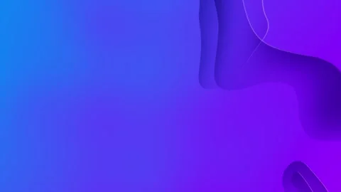 Abstract motion background with blue and purple gradient smooth wave animate Video stock 337581588