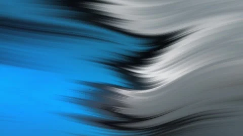 Abstract motion background with blue and grey flowing waves an graphic Stock Footage 337662281