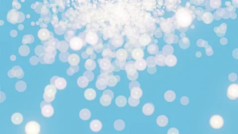 Abstract motion background blue bokeh Stock Footage 143143427