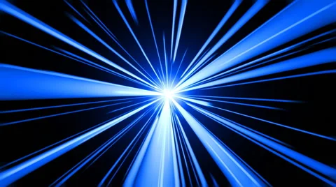 Abstract motion background, blue light streaks moving fast 스톡 동영상 46592422