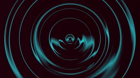 Abstract motion background blue shining lights, waves and sparkling particles. Stock Footage 159432893