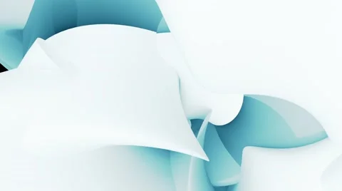 Abstract motion background with blue spinning blades Stock Footage 41203850