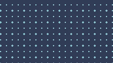 Abstract motion background with blue squares pattern loop animation navy blue Stock Footage 284270679