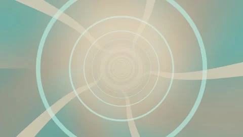 Abstract motion background with circular patterns in soft tones Stock Footage 337410951