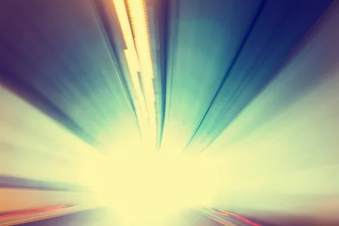 Abstract motion background with colorful lines Stock Illustration